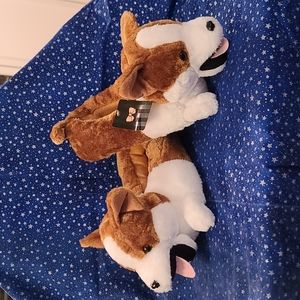 NWT Millffy puppy slippers- kids 3.5-5.5 or women's 4-6 (m)